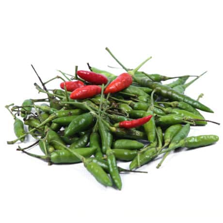 Medium-sized garden chili peppers, 50-100 grams