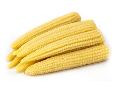 450-500 grams of young corn