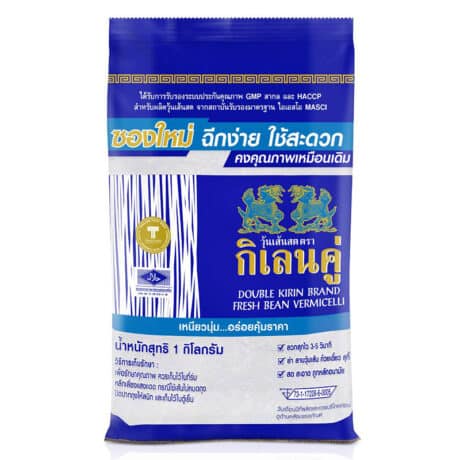 วุ้นเส้นตรากิเลนคู่ 1,000 กรัม